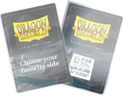 88x126mm - 100 Protège-cartes Standard Grand Clear/Non-Glare - Dragon Shield