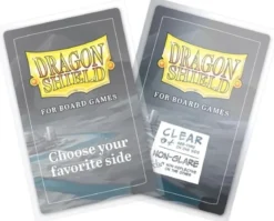 57x89mm - 100 Protège-cartes Standard USA Clear/Non-Glare - Dragon Shield
