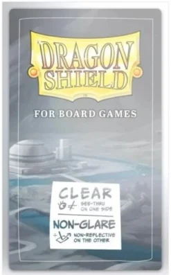 70x120mm - 100 Protège-cartes Tarot Clear/Non-Glare - Dragon Shield