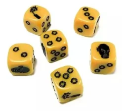 Zombicide : Set de dés jaune