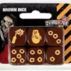Zombicide : Set de dés Marrons