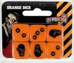 Zombicide : Set de dés orange
